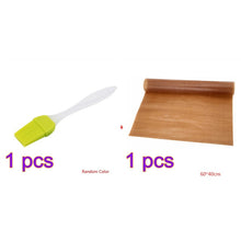 Load image into Gallery viewer, Reusable Non Stick Baking Paper High Temperature Resistant Teflon Sheet Pastry Baking Oilpaper Grill Baking Mat Baking Tools