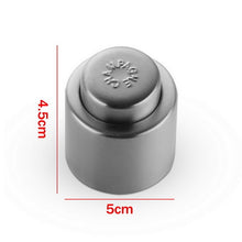 Load image into Gallery viewer, 1Pc Stainless Steel Vacuum Wine Bottle Stopper Sealed Storage Wine Preserver Plug Liquor Flow Stopper Cap Bar Accessories #5