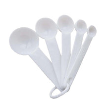 Load image into Gallery viewer, 5pcs/set Measuring Spoons Colorful Silicone Measuring Ladle With Scale Sugar Cake Baking Spoon Kitchen Baking Measuring Tools
