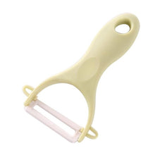 Load image into Gallery viewer, 1 Pc Creative Ceramic Fruit Vegetable Peeler Stainless Steel Potato Carrot Grater Cutter Sharp Peeler Slicer Kitchen Accessories
