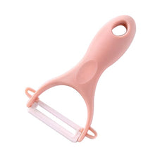 Load image into Gallery viewer, 1 Pc Creative Ceramic Fruit Vegetable Peeler Stainless Steel Potato Carrot Grater Cutter Sharp Peeler Slicer Kitchen Accessories
