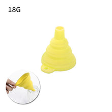Load image into Gallery viewer, Mini Foldable Funnel Silicone Collapsible Funnel Folding Portable Funnels Be Hung Household Liquid Dispensing Kitchen Tools
