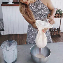 Load image into Gallery viewer, Practical Food Nut Milk Tea Fruit Juice Coffee Wine Nylon Mesh Net Strain Herb Liquid Filter Bag Kitchen Accessories
