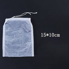 Load image into Gallery viewer, Practical Food Nut Milk Tea Fruit Juice Coffee Wine Nylon Mesh Net Strain Herb Liquid Filter Bag Kitchen Accessories
