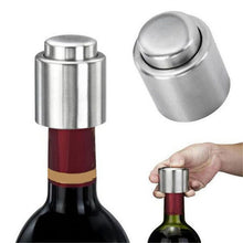 Load image into Gallery viewer, 1Pc Stainless Steel Vacuum Wine Bottle Stopper Sealed Storage Wine Preserver Plug Liquor Flow Stopper Cap Bar Accessories #5
