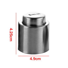 Load image into Gallery viewer, 1Pc Stainless Steel Vacuum Wine Bottle Stopper Sealed Storage Wine Preserver Plug Liquor Flow Stopper Cap Bar Accessories #5

