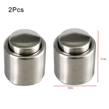 Load image into Gallery viewer, 1Pc Stainless Steel Vacuum Wine Bottle Stopper Sealed Storage Wine Preserver Plug Liquor Flow Stopper Cap Bar Accessories #5
