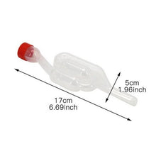 Load image into Gallery viewer, One-way Wine AirLock Beer Brewing Fermentation Check Valve Plastic Air Lock Water Seal Home Winemaking Exhaust Valve Fermenter

