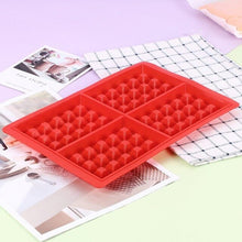 Load image into Gallery viewer, DIY Waffle Mold Non-stick Cake Mould Makers Kitchen Waffle Bakeware Waffle Maker Patisserie Kitchen Accessories Baking Tool
