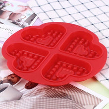 Load image into Gallery viewer, DIY Waffle Mold Non-stick Cake Mould Makers Kitchen Waffle Bakeware Waffle Maker Patisserie Kitchen Accessories Baking Tool
